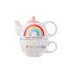 Чайник с чаша Rainbow - Positivitea